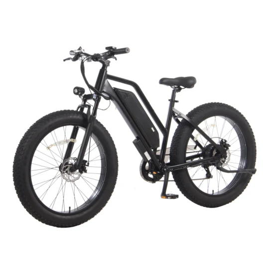 48V 500W 성인 두 바퀴 26 인치 7 속도 전기 먼지 자전거 오토바이 자전거 전기 전면 서스펜션 자전거 전기 지방 자전거